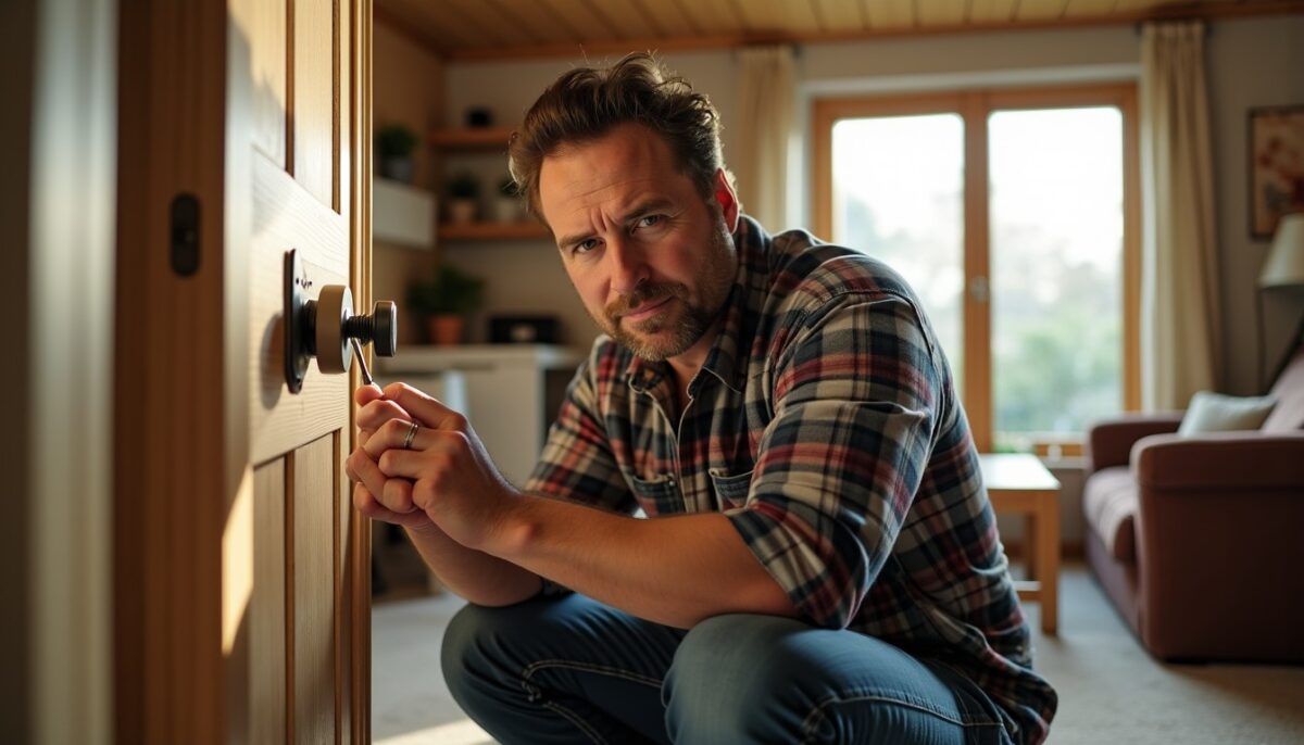 Réparer une porte qui frotte : astuces simples sans démonter l'encadrement complet