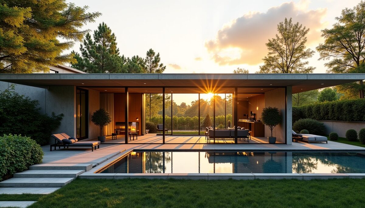 La maison contemporaine : réinventer la fluidité entre intérieur et extérieur