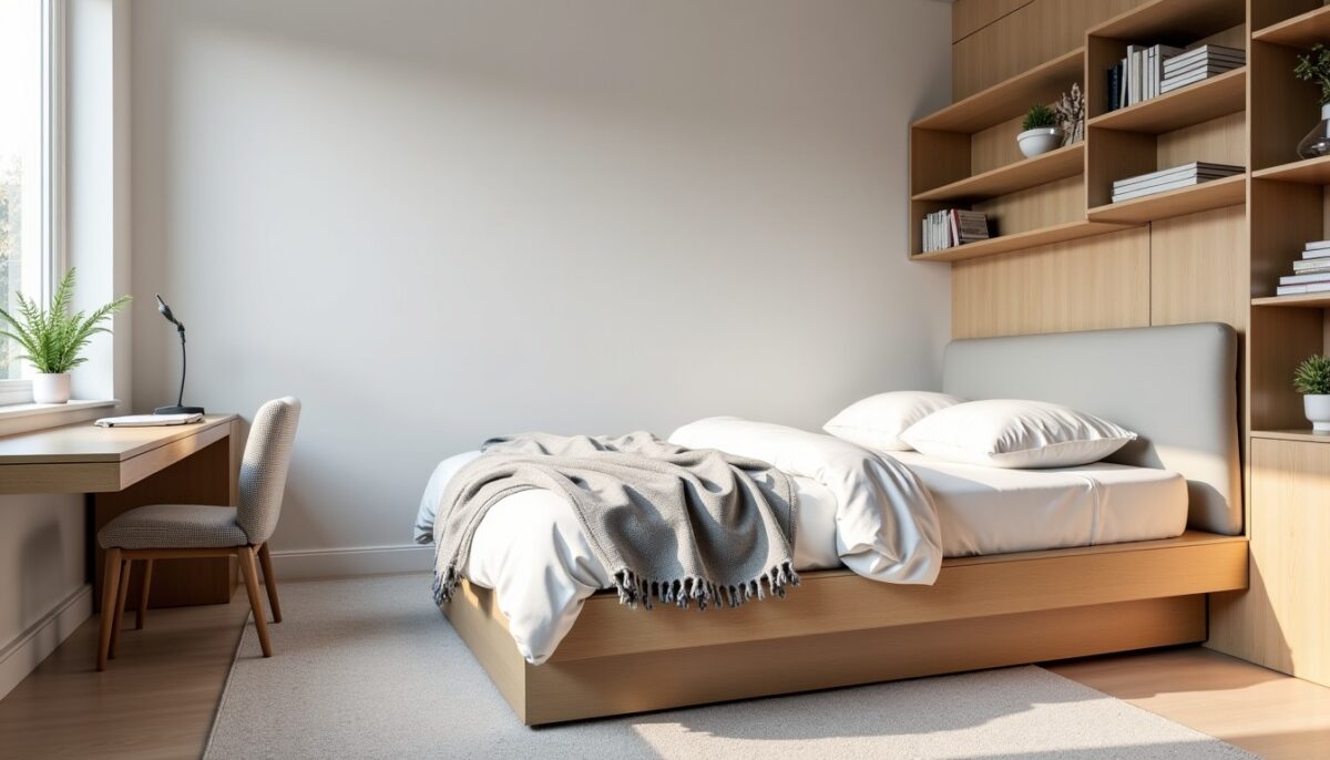 Astuces ingénieuses pour maximiser l'espace dans votre chambre sans l'encombrer