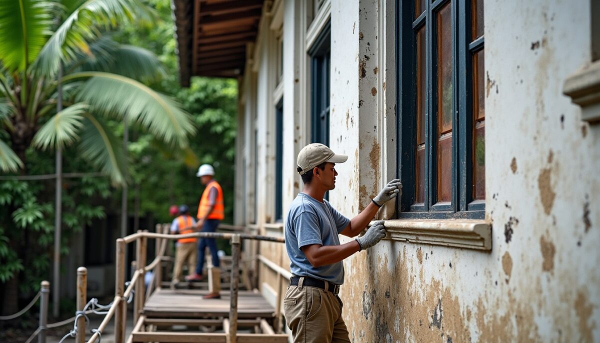 Les travaux de restauration de la maison historique de Raden Saleh à Cikini commencent