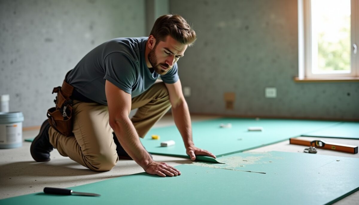 Sous-couche parquet : astuces pour corriger un niveau avec succès