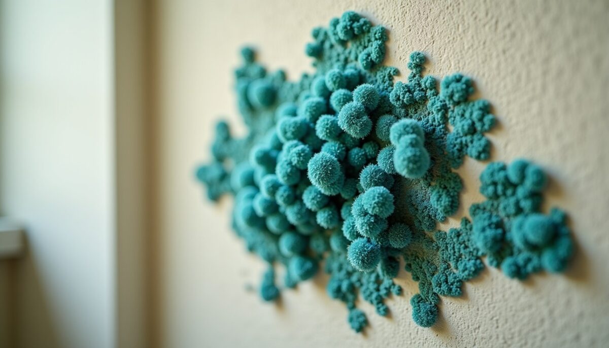 Moisissure bleu-vert : comprendre ce que cette tache sur vos murs indique réellement