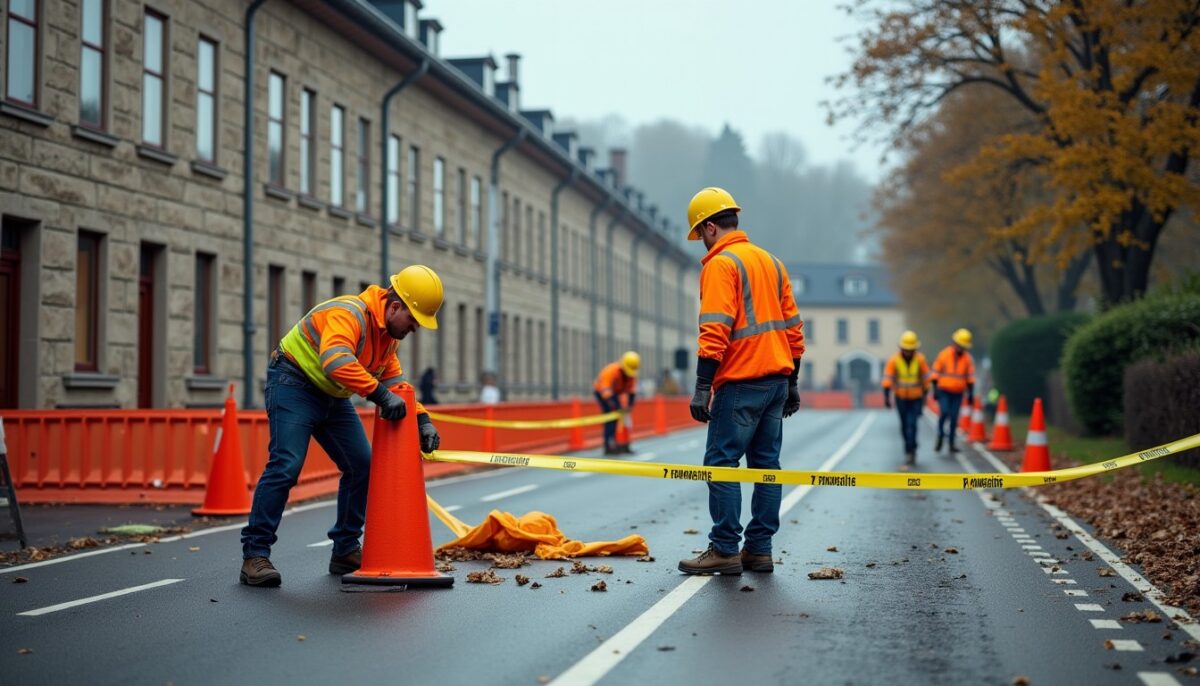 Namêche : début des travaux de rénovation sur la rue du Chêne, circulation déviée dès le 19 octobre 2026