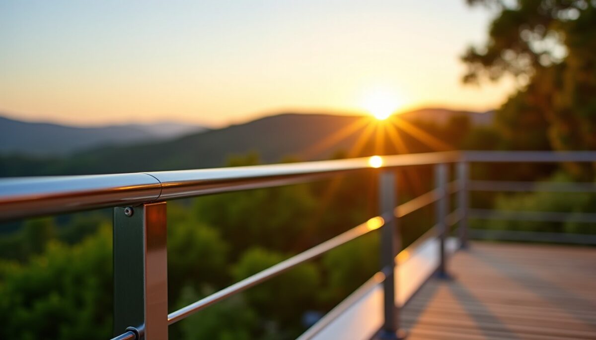Guide complet du garde-corps en inox pour terrasse : installation, exposition optimale et conseils d'entretien
